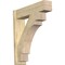 Ekena Millwork Merced Block Rough Sawn Outlooker, Douglas Fir, 8"W x 32"D x 36"H OUT08X32X36MRC05RDF - alternate 1